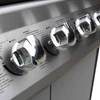 Kép 4/7 - Fekete és ezüst gáz grillsütő 6+1 fűtőfelülettel