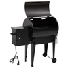 Kép 3/10 - Fekete vas pellet grillsütő 94 cm