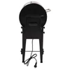 Kép 5/10 - Fekete vas pellet grillsütő 94 cm