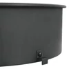 Kép 4/5 - Fekete BBQ grillgyűrű szett 57 cm