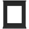 Kép 4/10 - Fekete szerelt fa kandallóburkolat 75 x 20 x 87,5 cm