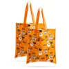 Kép 1/3 - Halloween-i ajándéktáska szett - 27 x 31 cm - narancssárga - 2 db / csomag