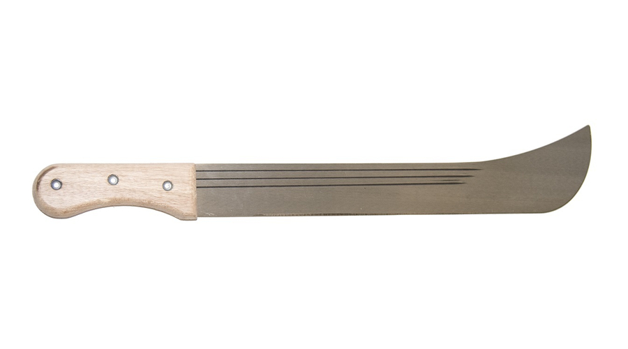 Bozótvágó kés 50 cm-es fanyelű