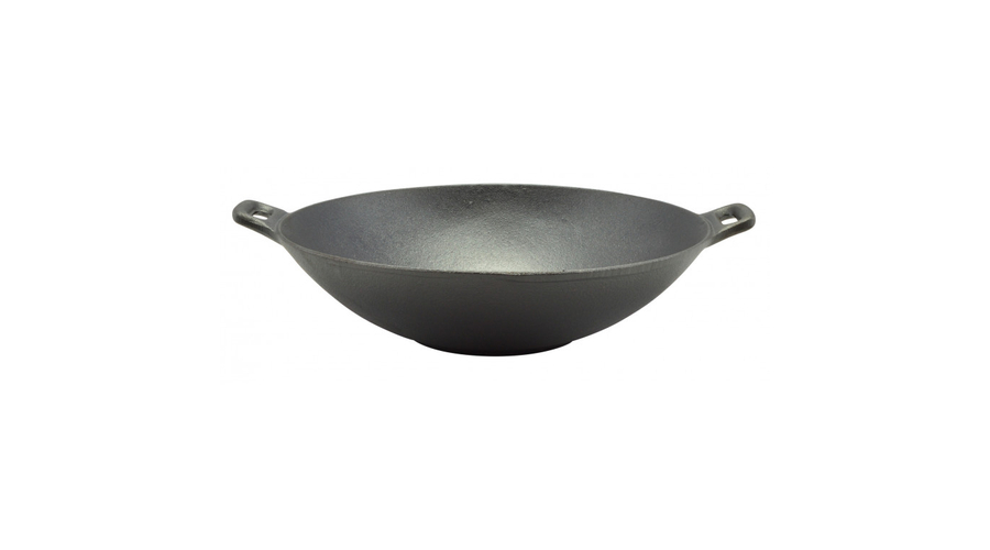Öntöttvas wok 31 cm